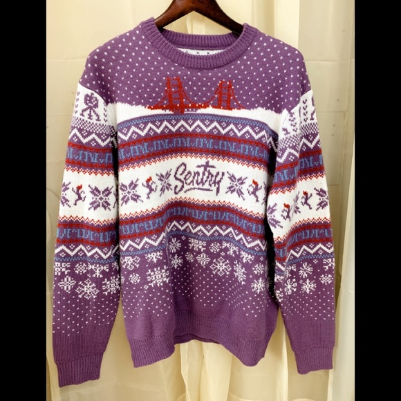 Sentry Christmas Sweater San Francisco Size: Large - Picture 2 of 8